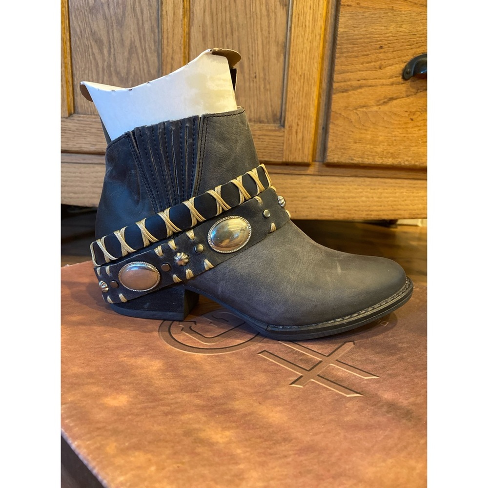 Circle G Harness Ankle Boots